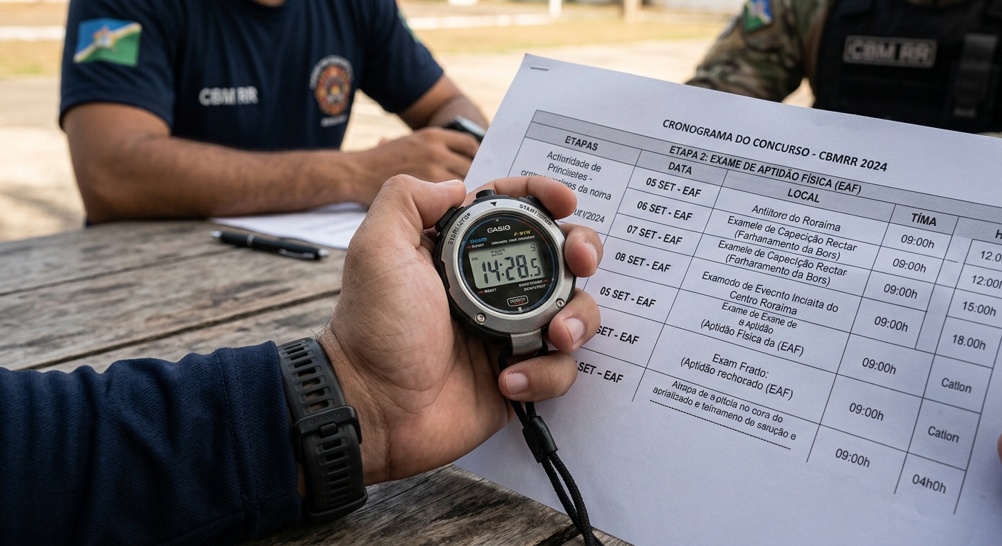 Aspectos Físicos no Concurso Bombeiro Roraima: Como se Preparar